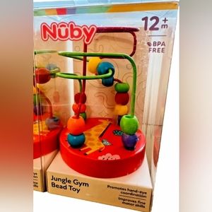 Nuby jungle gym bead toy